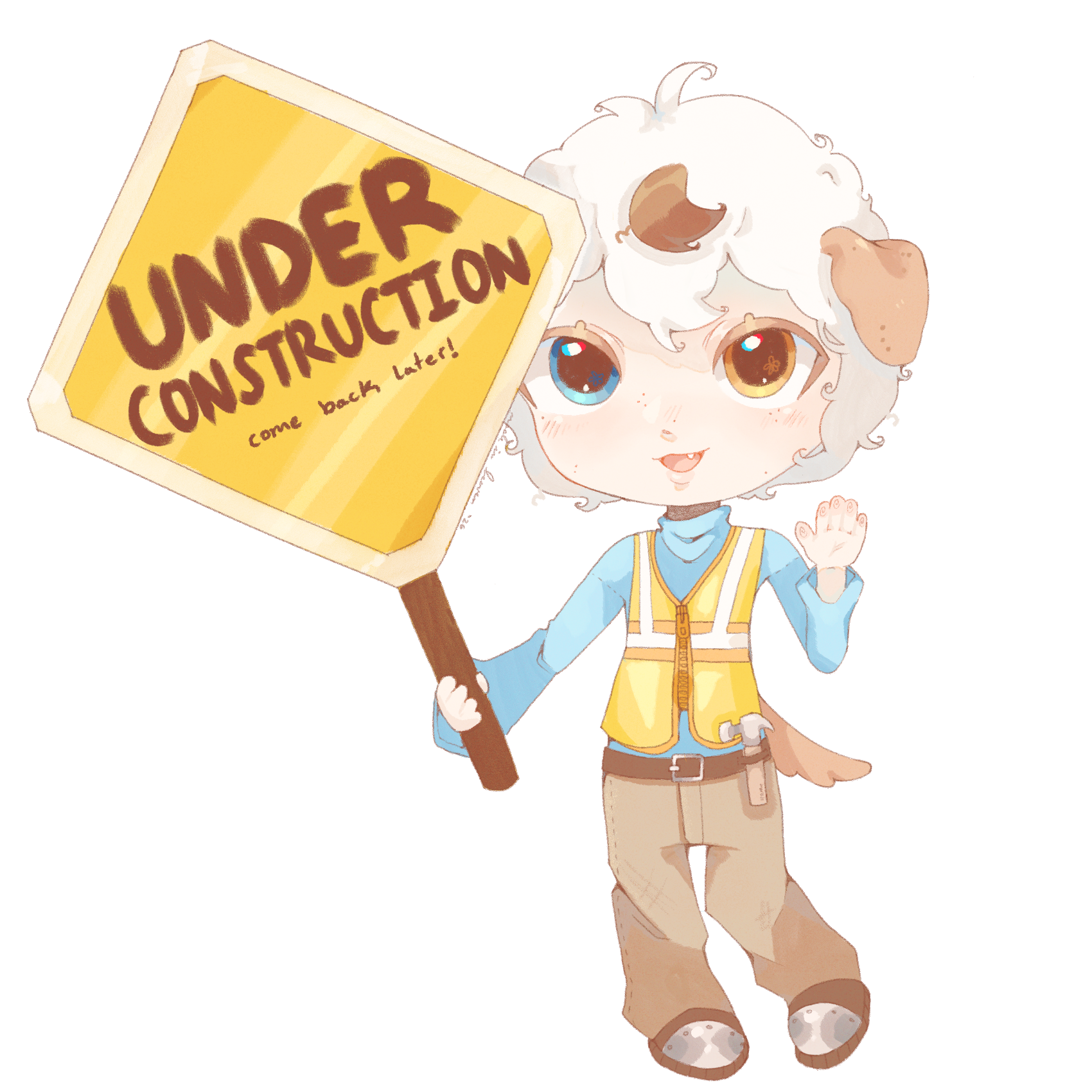 tuna under construction